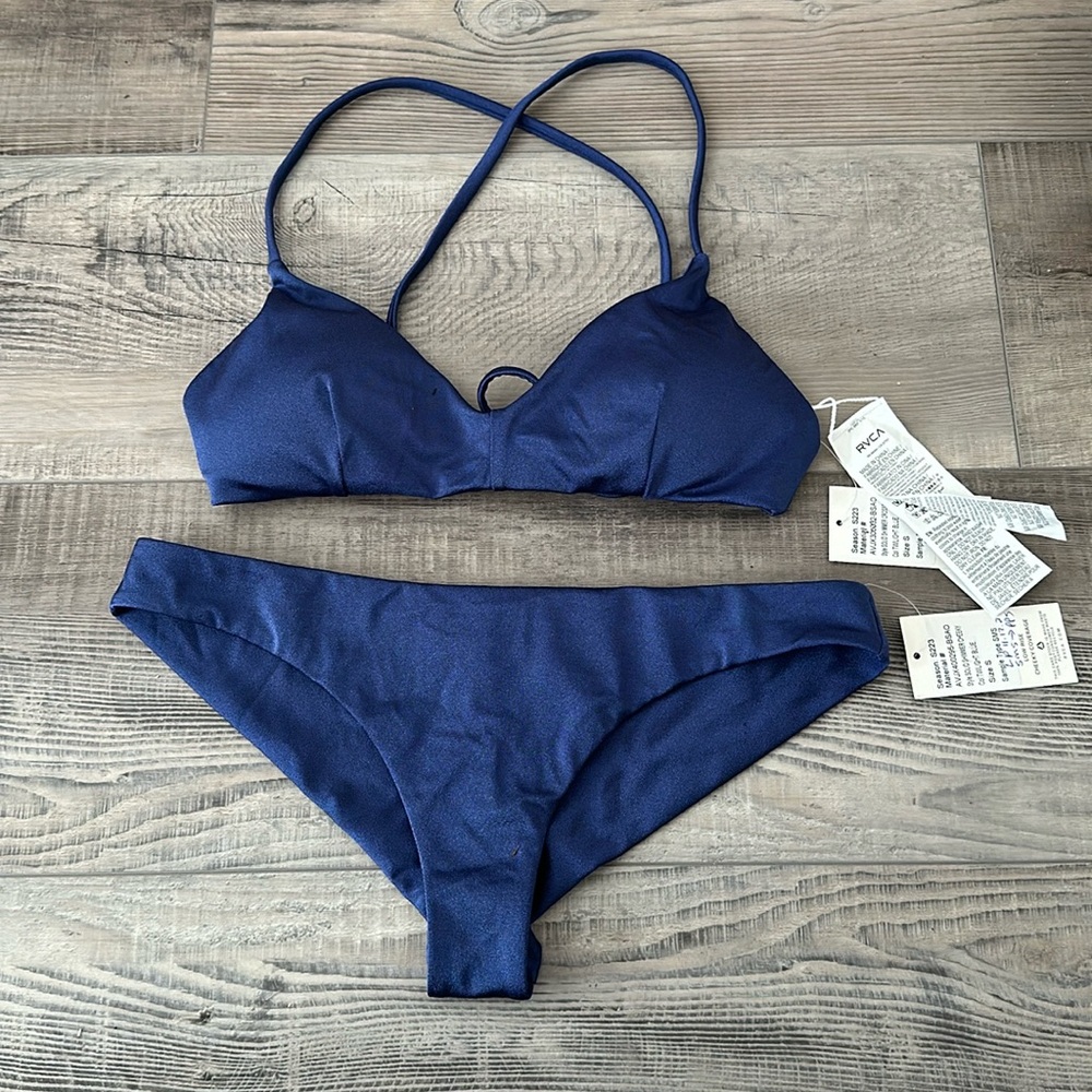 RVCA navy bikini